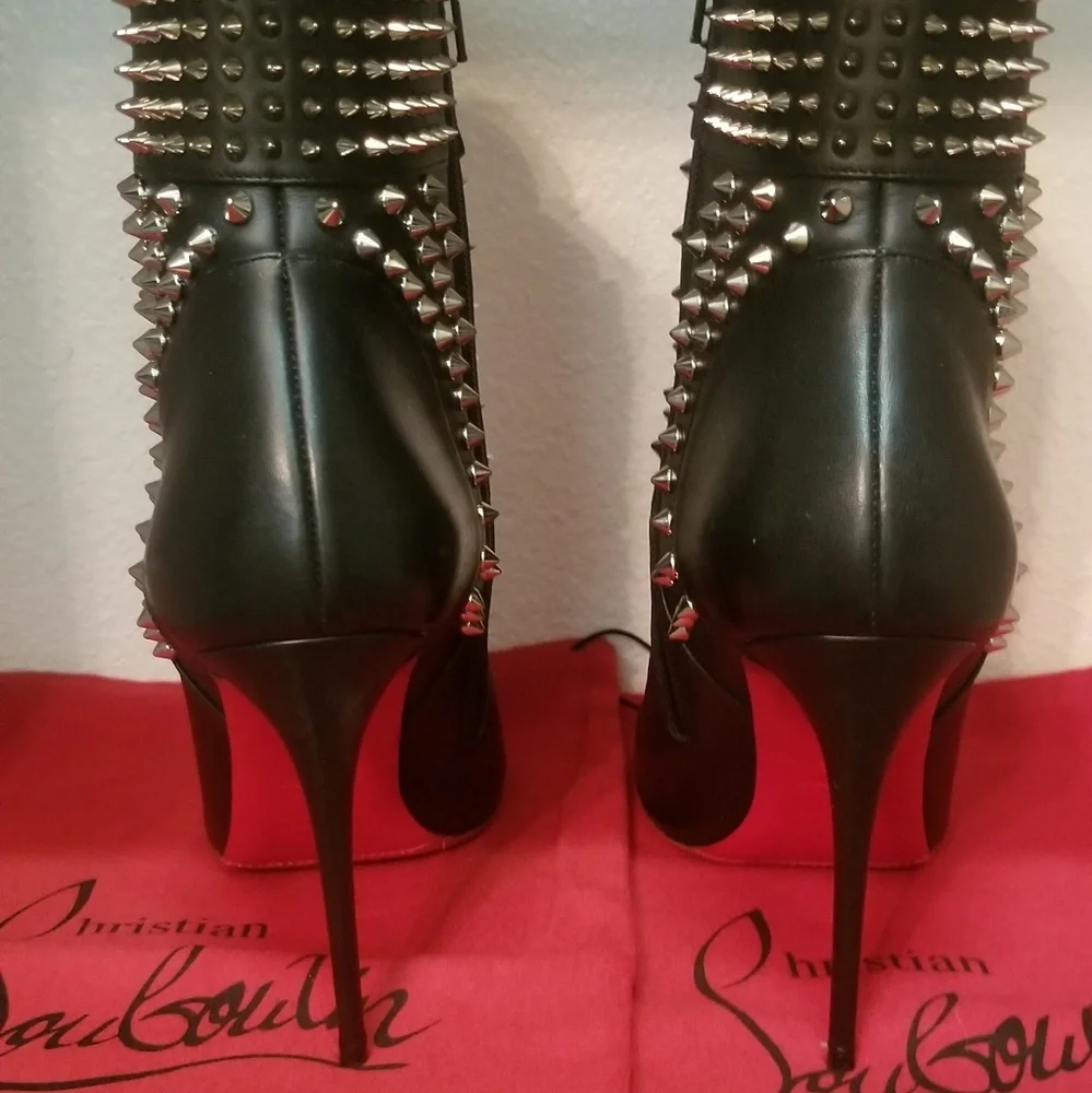 Christian Louboutin Spike Booties